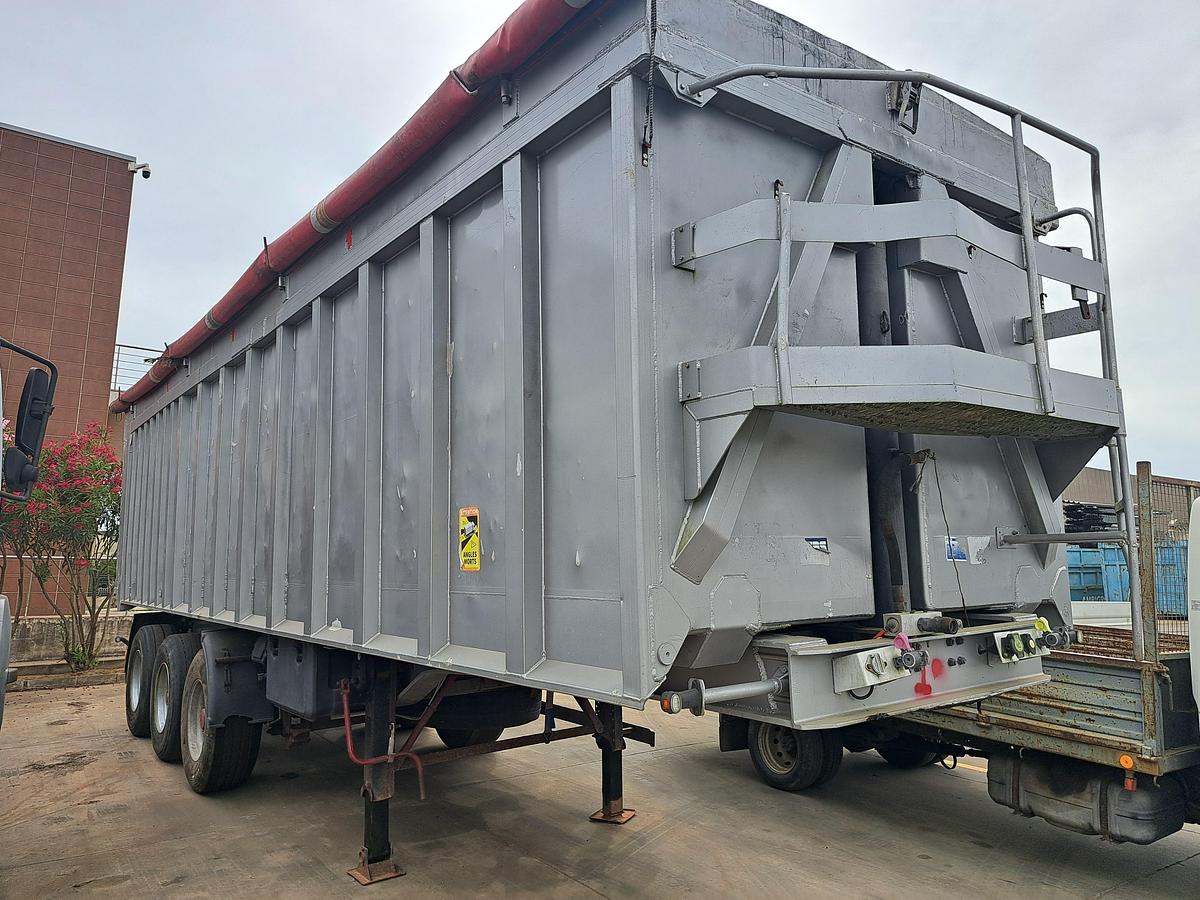 Used Semi reboque basculante de alumínio FRUEHAUF