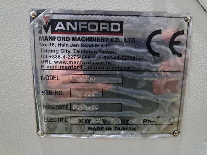 Usado Centro de maquinação MANFORD VL1000