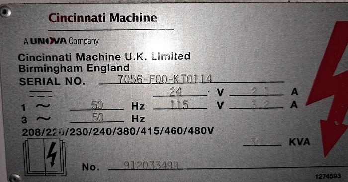 Usado Cincinnati Arrow VMC 1500