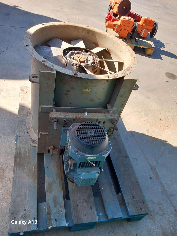 Used Ventilador Kluber Bem 41-132 de 4 kw.