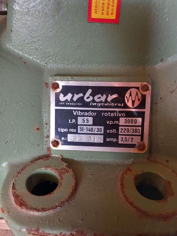 Used Motor / vibrador elétrico Urbar 51-143/30