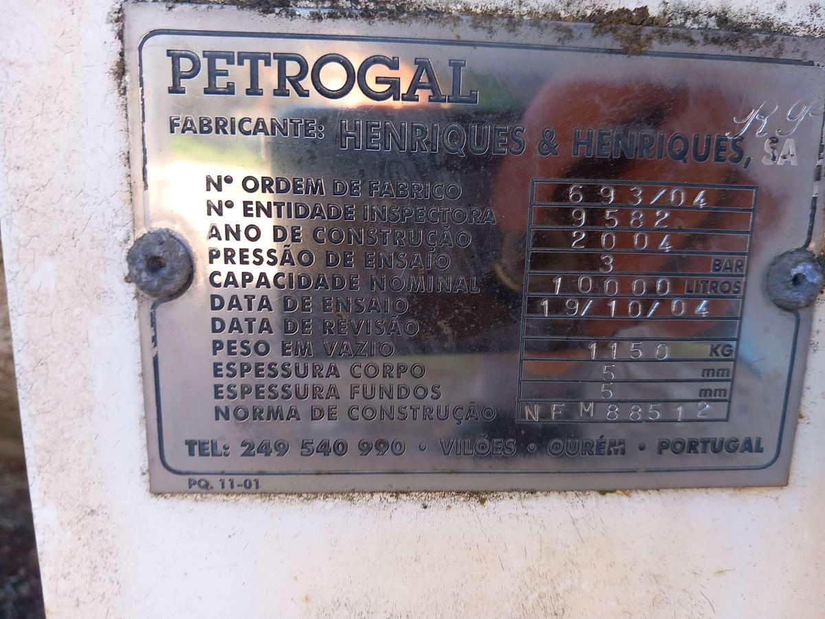 Used Reservatório de ferro para combustivel