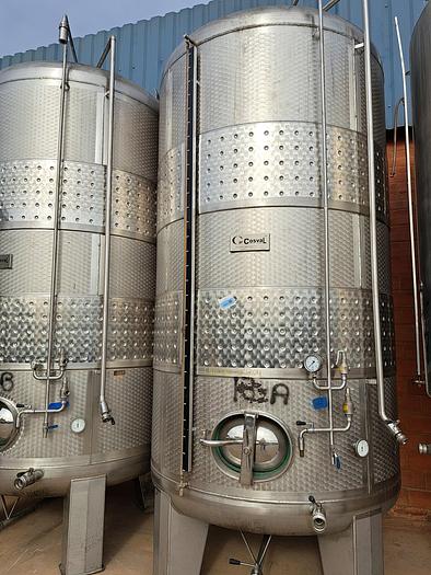 Usado Reservatório de inox para fermentação de vinho de 12 500 L