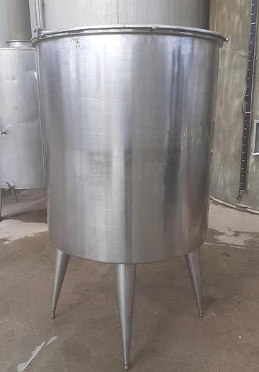 Usado Reservatório de inox de 1000 litros