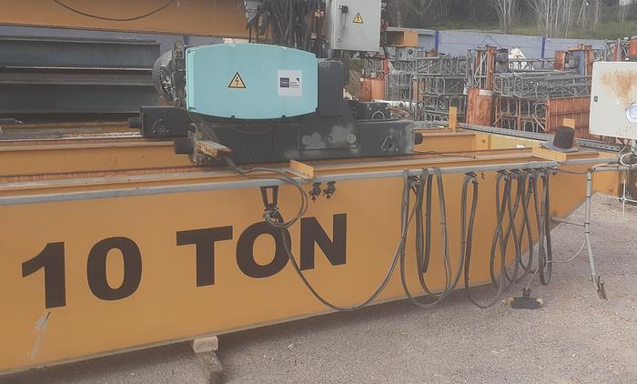 Usado Ponte rolante STAHL de 10 ton 13 metros