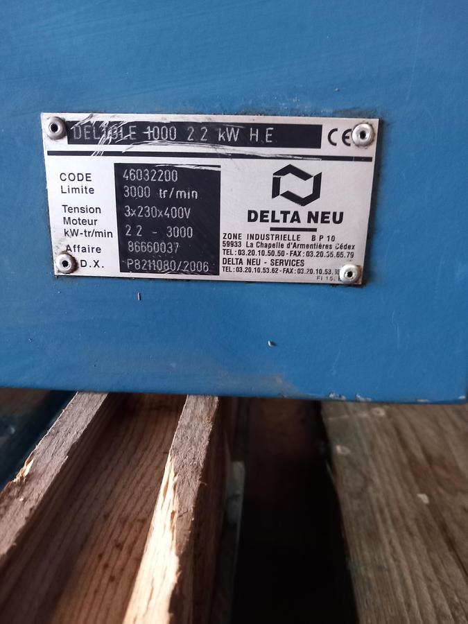Used Maquina Extração de Fumos Deltole