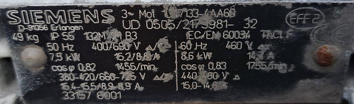 Usado Ventilador LDP 7,5 Kw