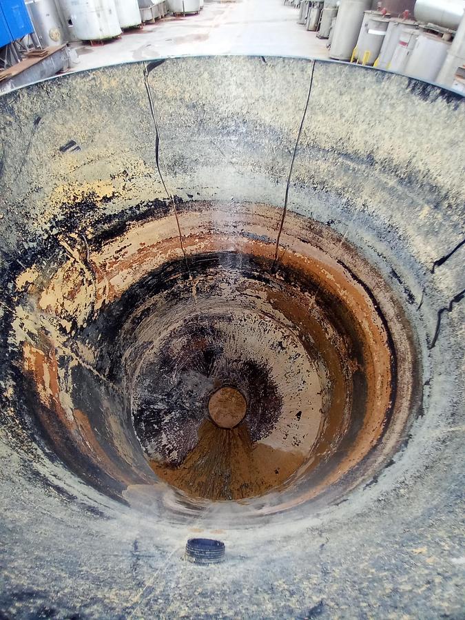 Used Depósito de plástico decantador Braço d`água