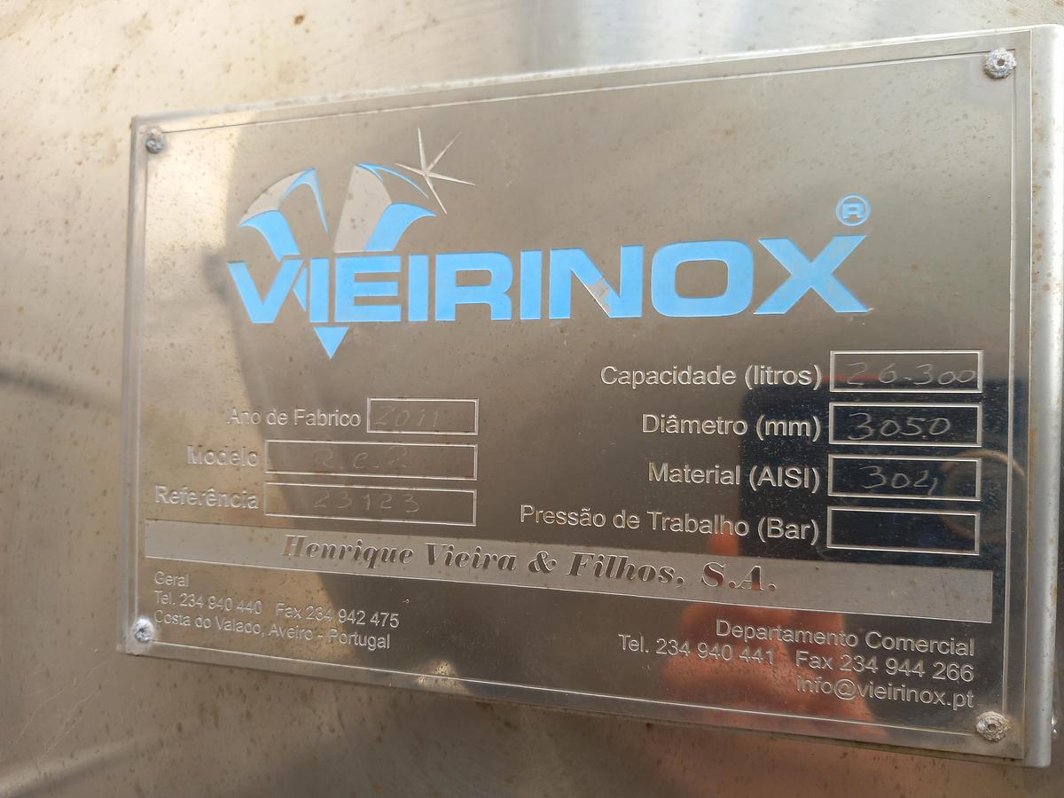 Used Depósito de inox Veirinox R.E.I. 26300 litros