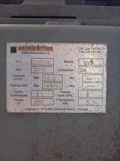 Used Ventilador Metalcertima QV1