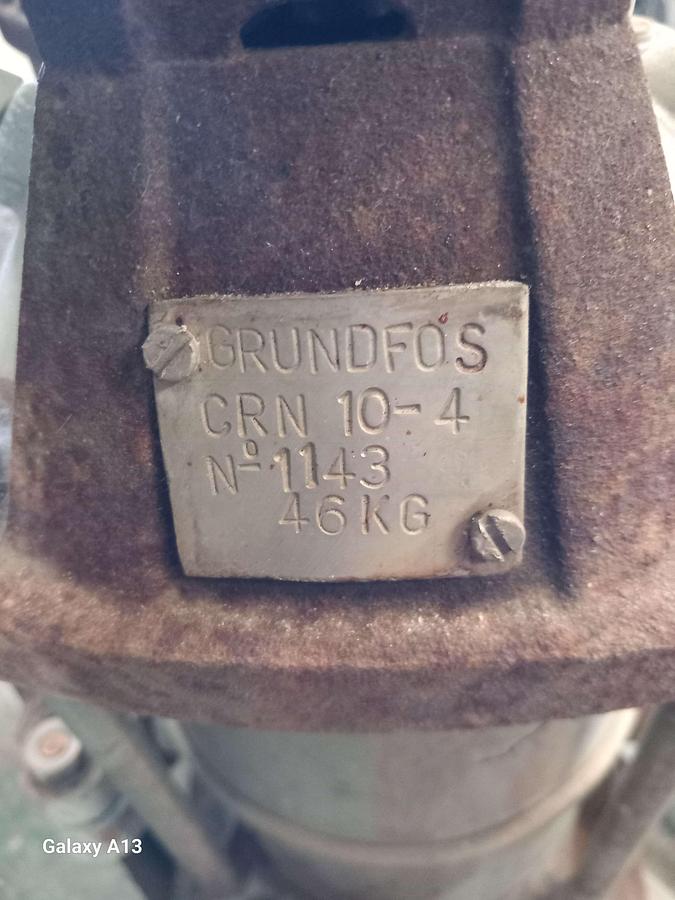 Used Motor con bomba GRUNDFOS CRN 10 4