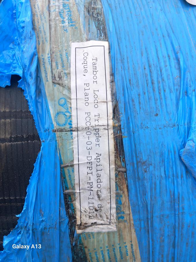 Used Tambor de acionamento com banda de rodagem lisa 620 x 1400