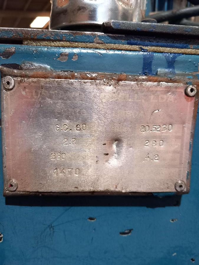 Used Centralina Hidráulica Gustavo Cudell G C 80 2,2 kW