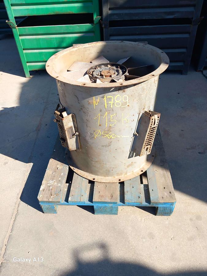 Used Ventilador Kluber Bem 41-132 de 4 kw.
