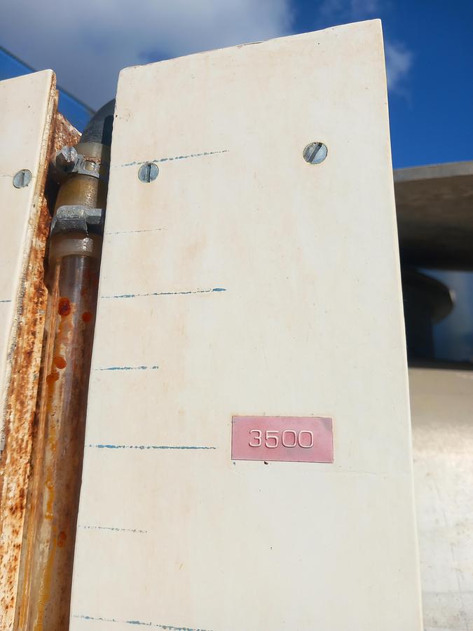 Used Deposito de aluminio Metalnor 3500 litros