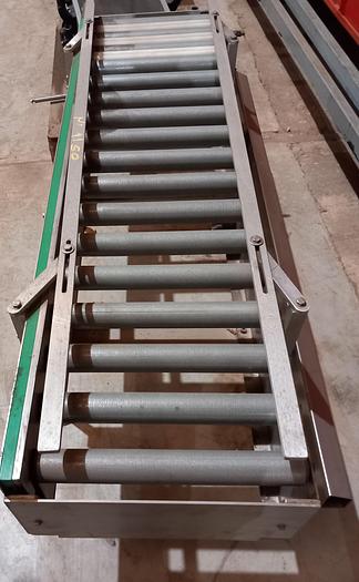 Used Transportador de rolos de 1,65 metros