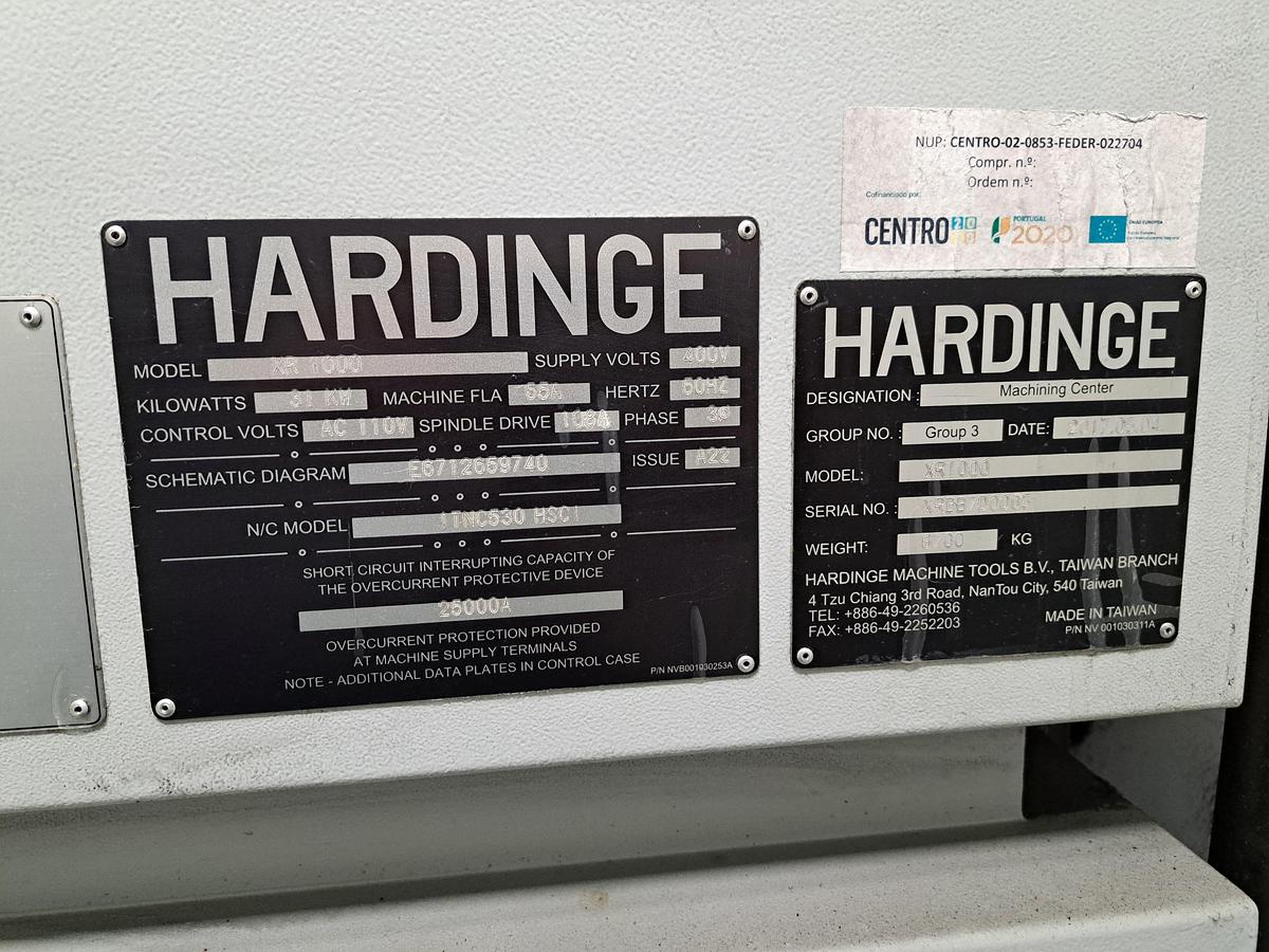 Used 2017 Centro de maquinação Bridgeport XR 1000