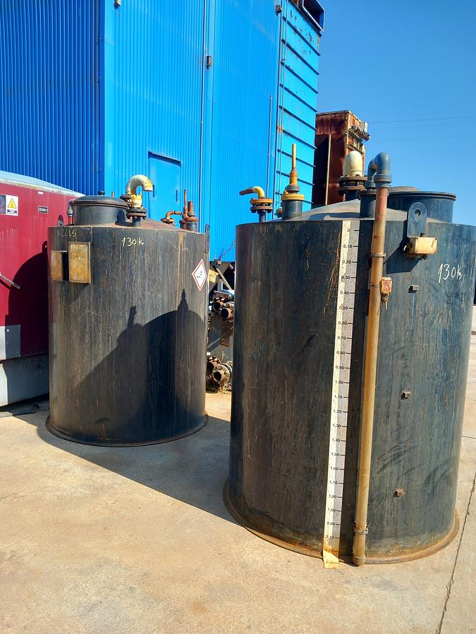 Used Deposito de plástico Envirochemie 2.500 l