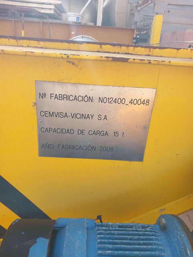 Used Ponte rolante Vicinay 15 Tn 8,60 mt