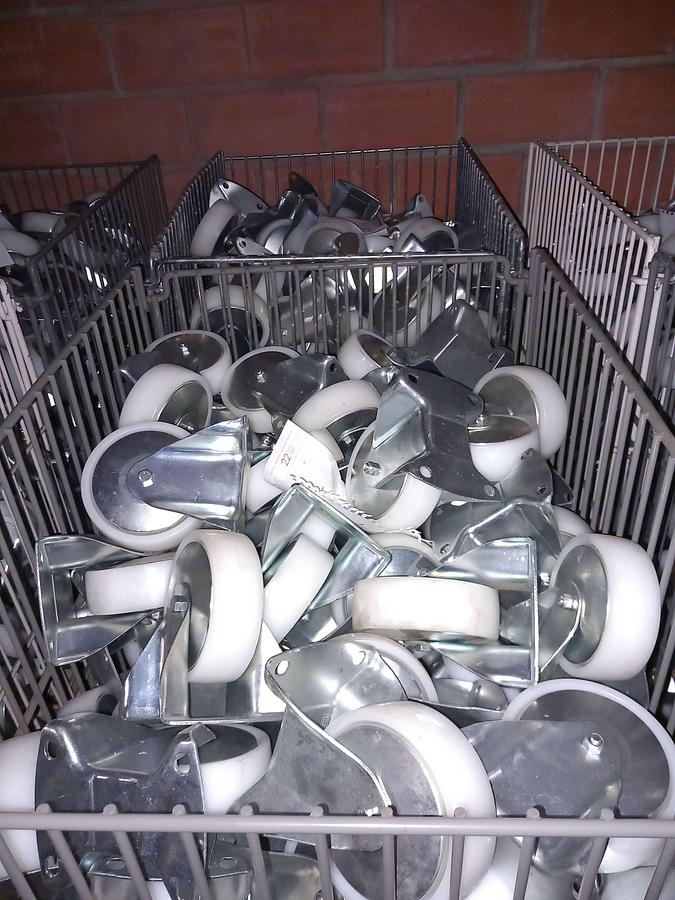 Used Rodas Tente 125/40 Brancas