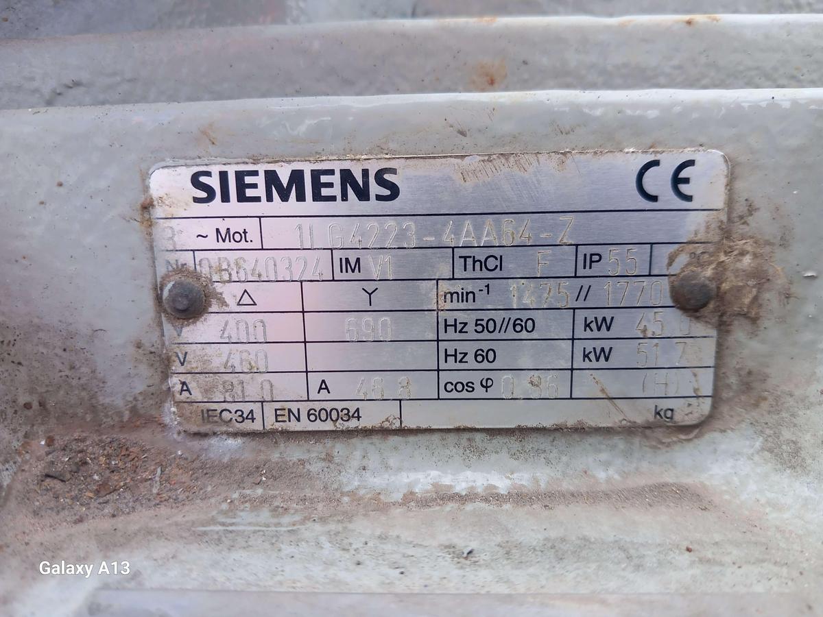 Used Motor elétrico Siemens 1LG4223-4AA64