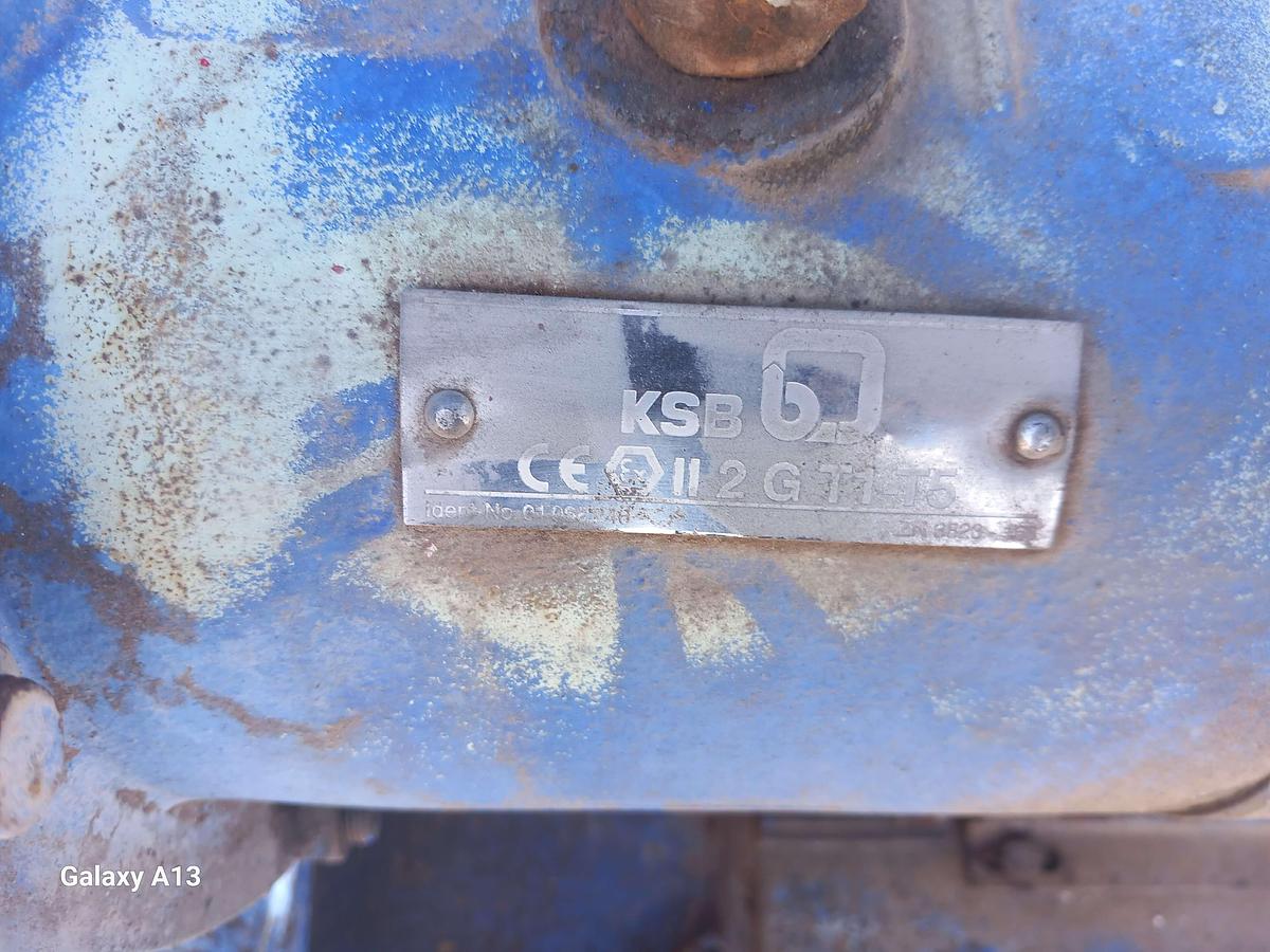 Used 2007 Motor com bomba KSB CPKN- C1 080-200