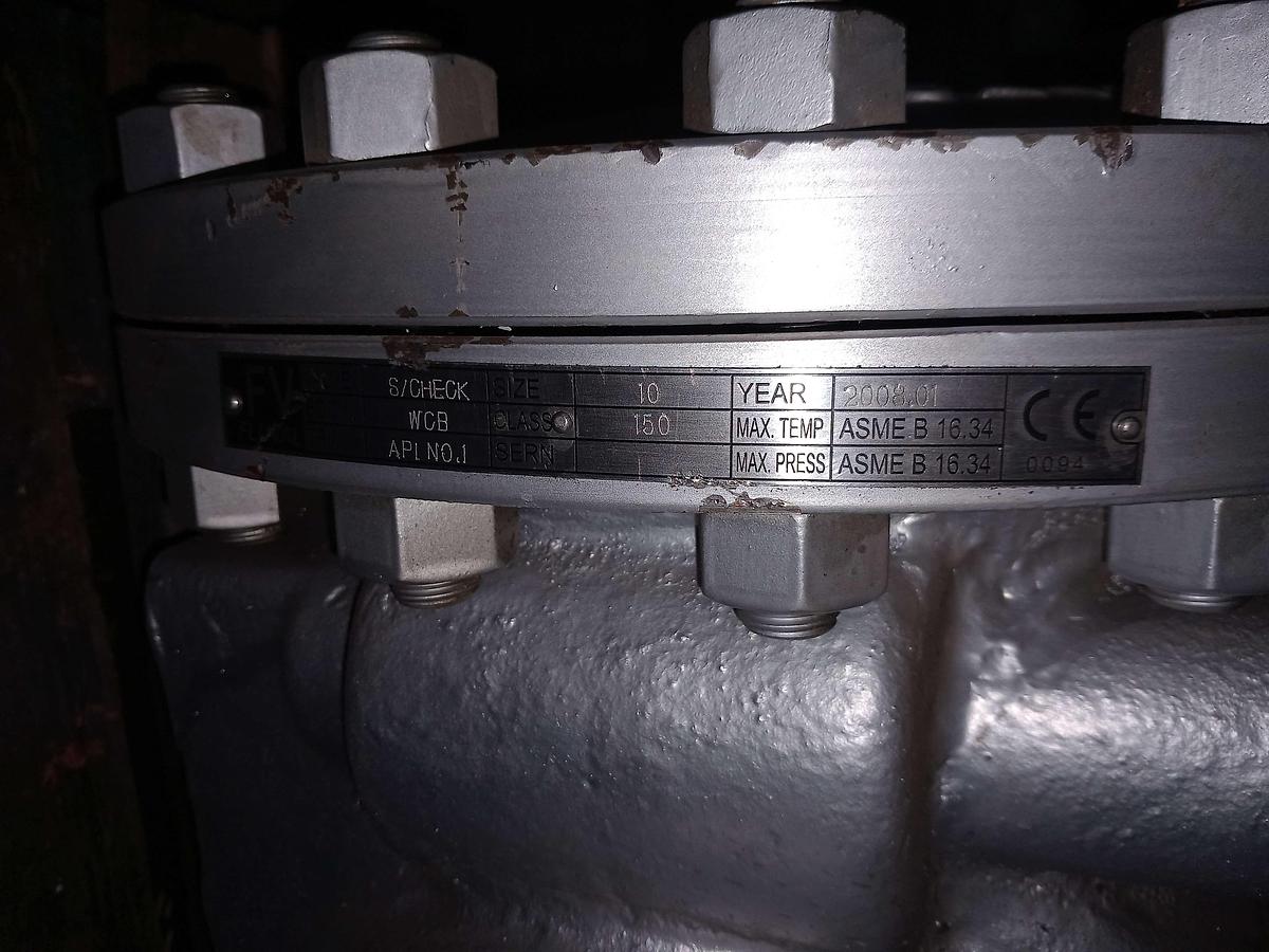 Used 2008 Valvula borboleta Fluval WCB DN-250