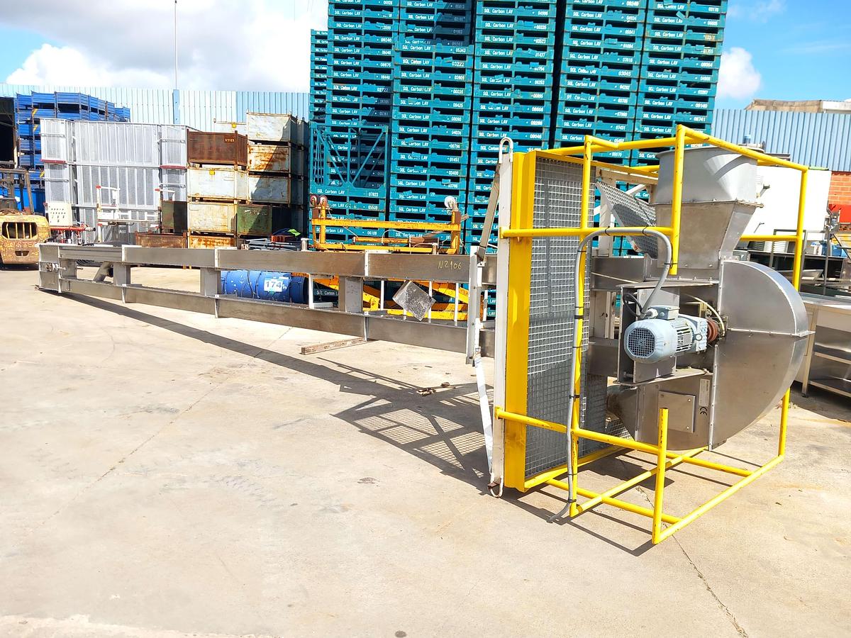 Used Alcatruz inox Metalo-nicho Elv 13 de 12 mt