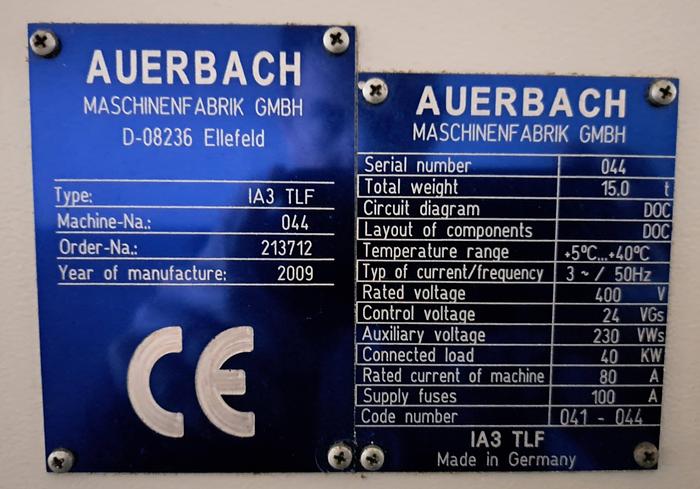 Usado AVERBACH IA3 TLF