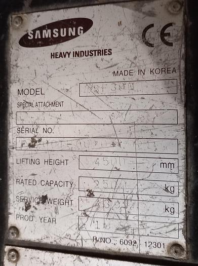 Used Empilhador SAMSUNG SF30D