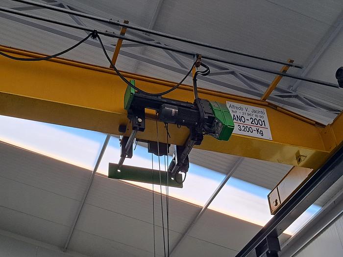 Used Ponte rolante STAHL de 11 metros 3,2 ton