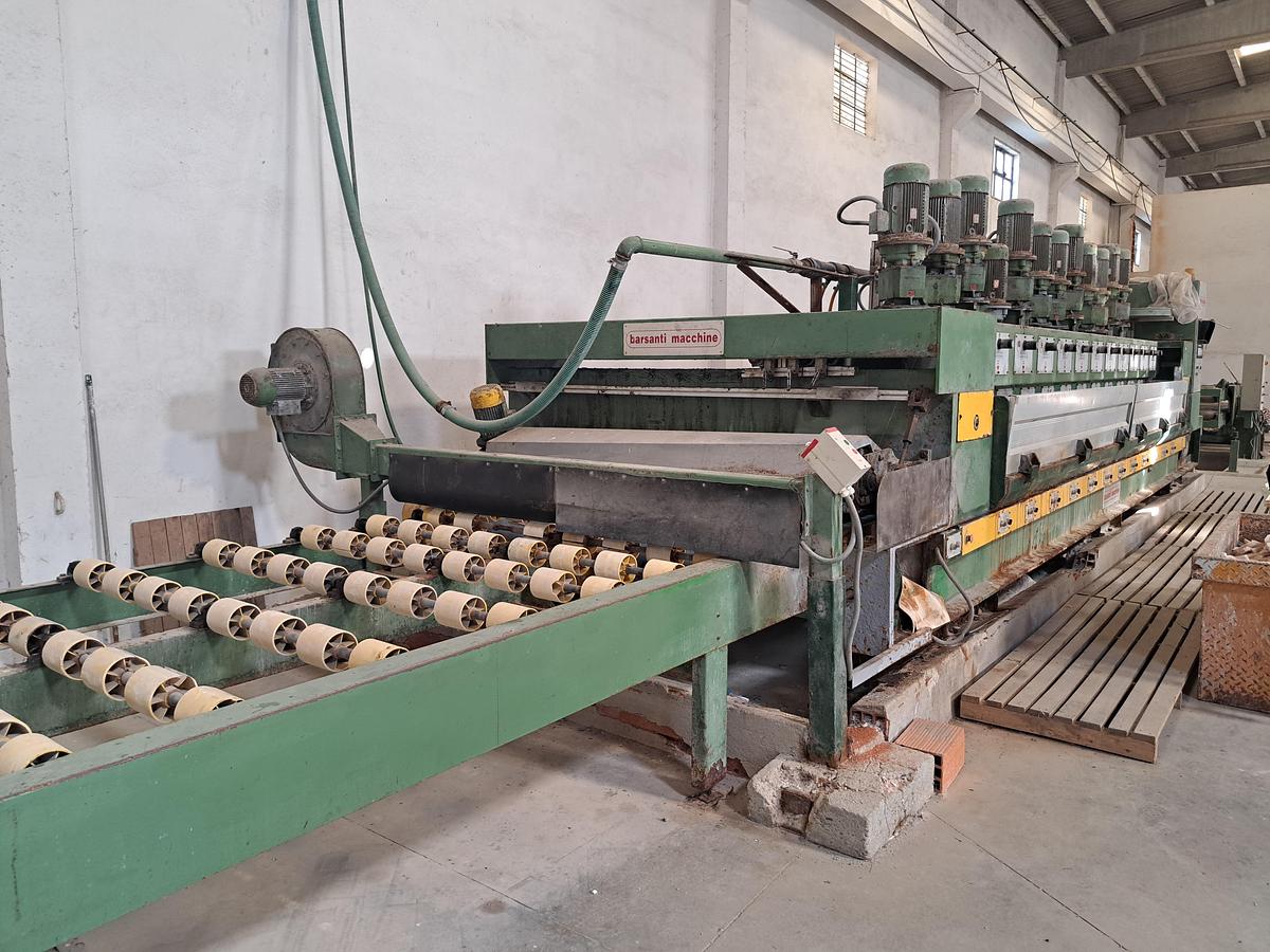 Used Linha de polimento de chapa BARSANTI MACHINE