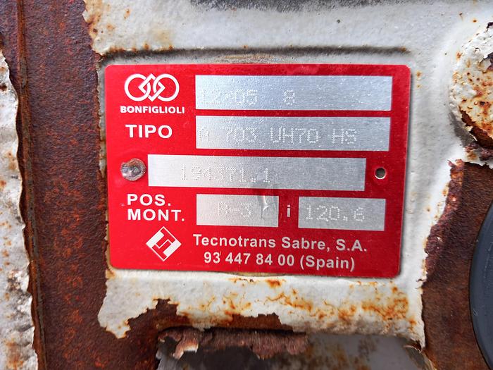 Used motor com caixa redutora Bonfiglioli