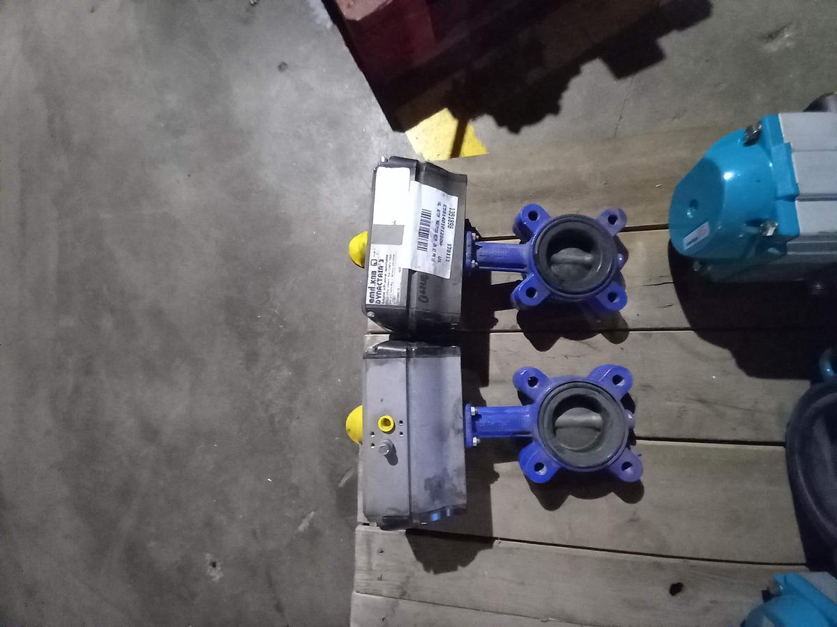 Used Valvulas Borboleta Pneumática Amir.Ksb DN-65