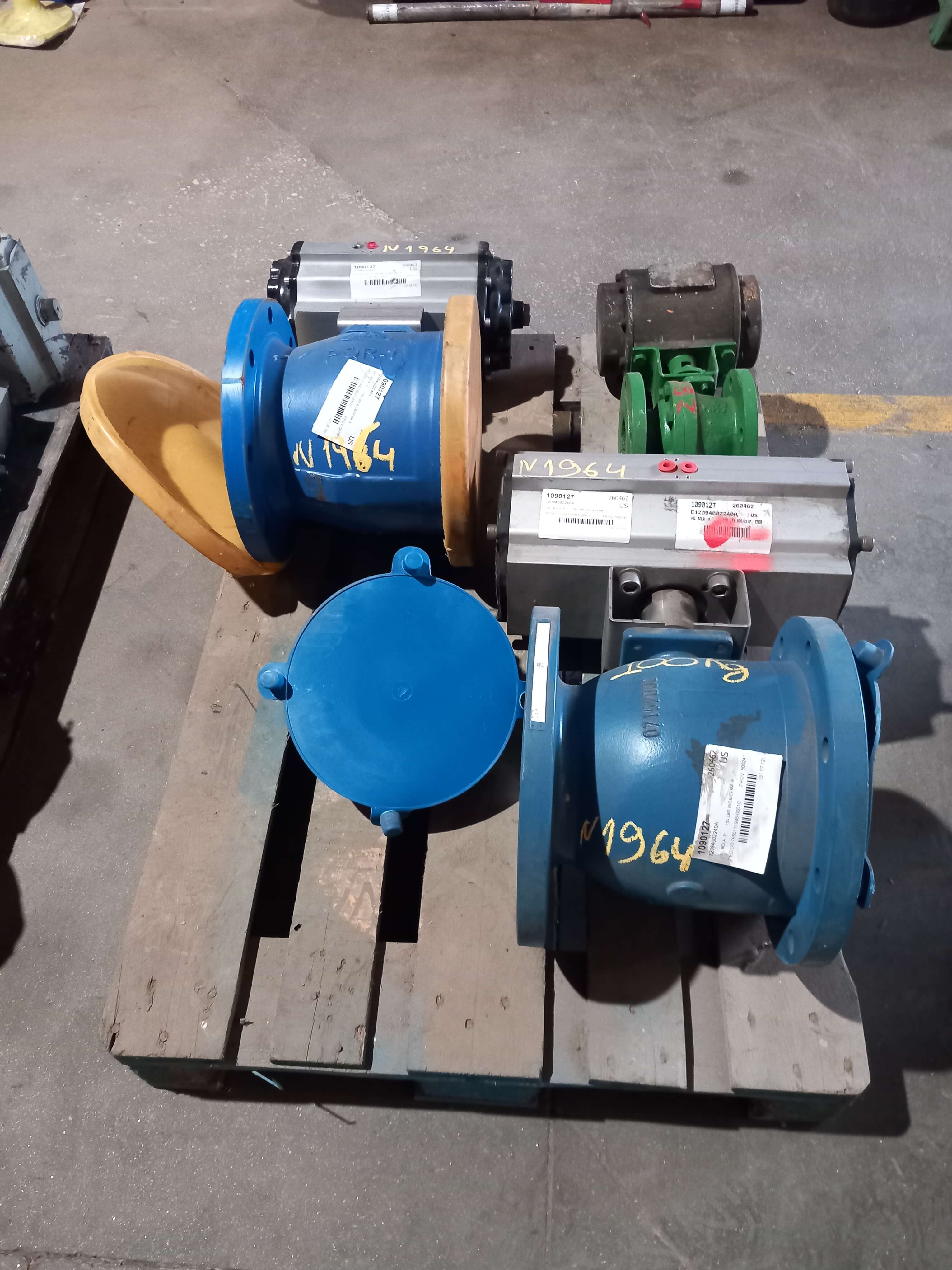 Used Valvulas Pneumática Acom DN-150