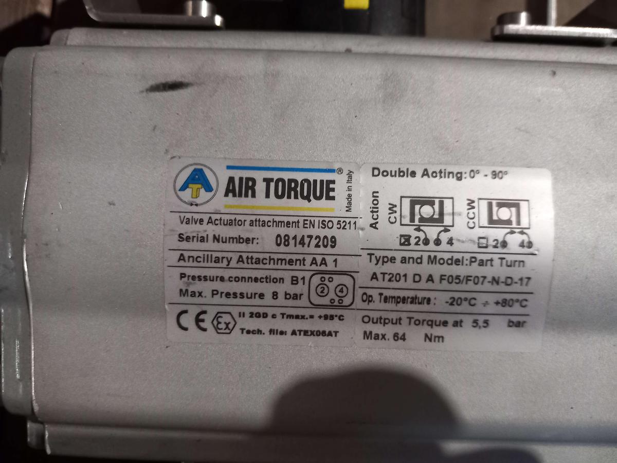 Used Valvulas Pneumática Pfeiffer DN-25