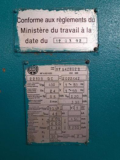 Used Máquina de soldar por pontos ARO 2210B DC  