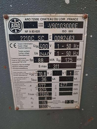 Used Máquina de soldar por pontos ARO 2210C 