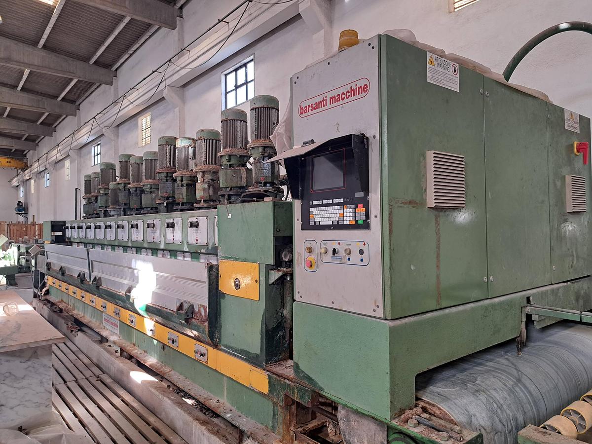 Used Linha de polimento de chapa BARSANTI MACHINE