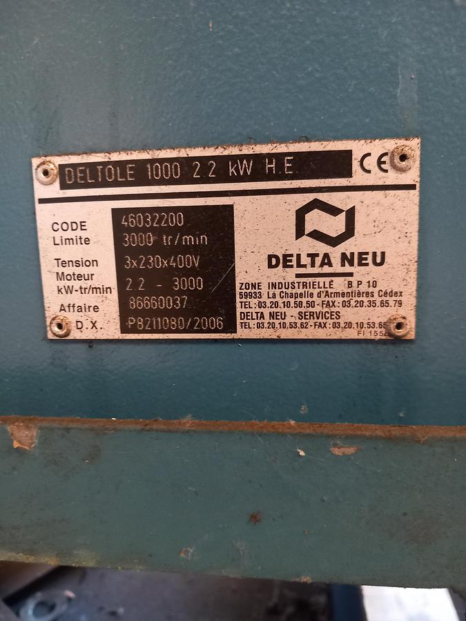 Used Maquina Extração de Fumos Deltole