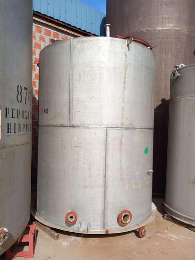 Used Depósito inox 15m3