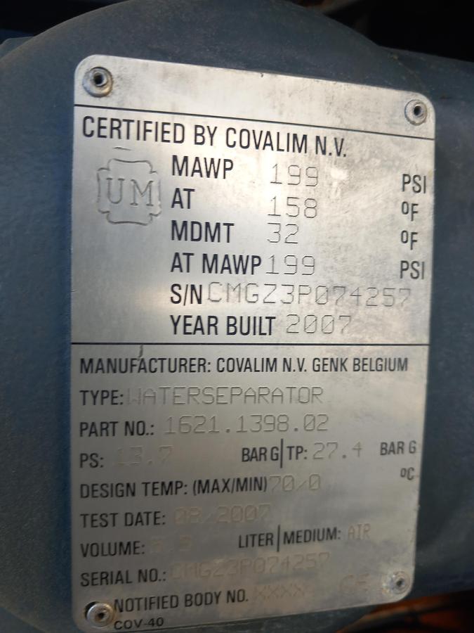 Used Compressor Atlas Copco ZR 110