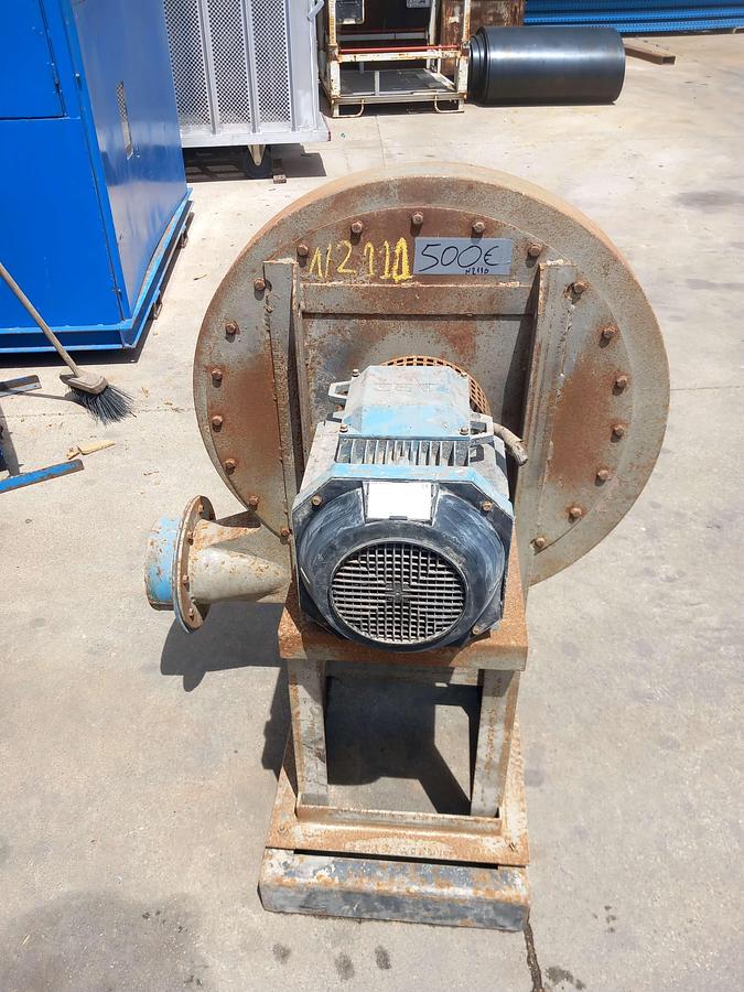 Used Ventilador com motor elétrico 7,5 Kw