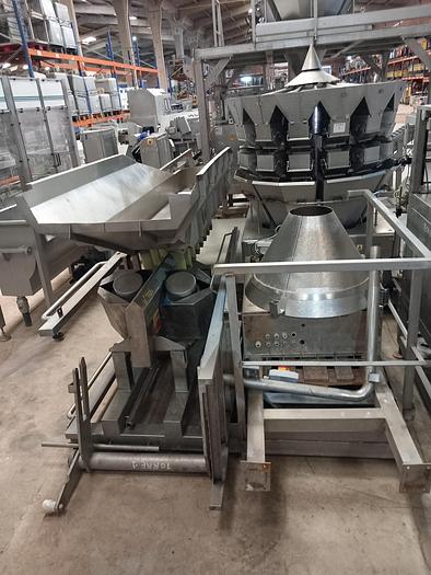 Used Linha automática de pesagem e embalamento ISHIDA INNO-TECH