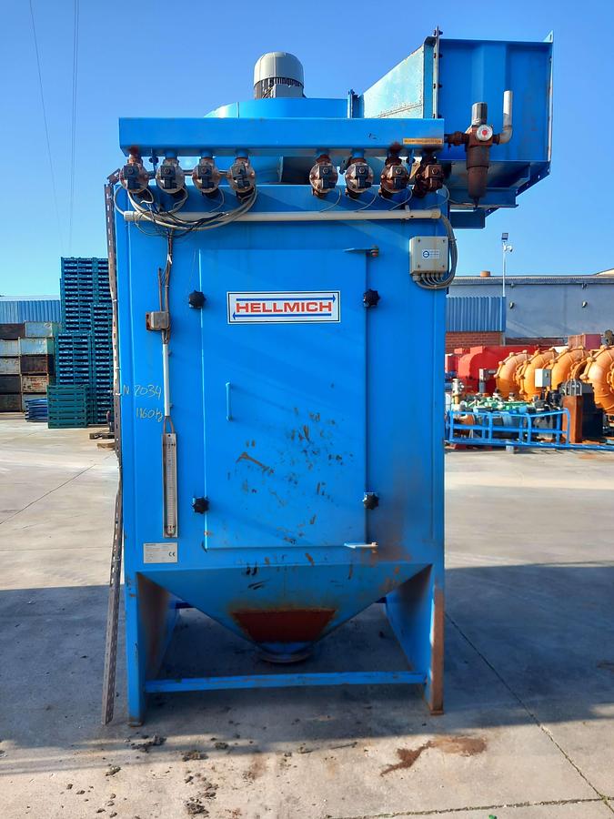 Used Filtro de mangas Hellmich EED 5000