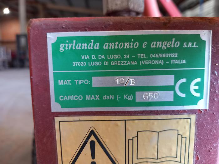 Used Carro de transporte de vidro até 650kg