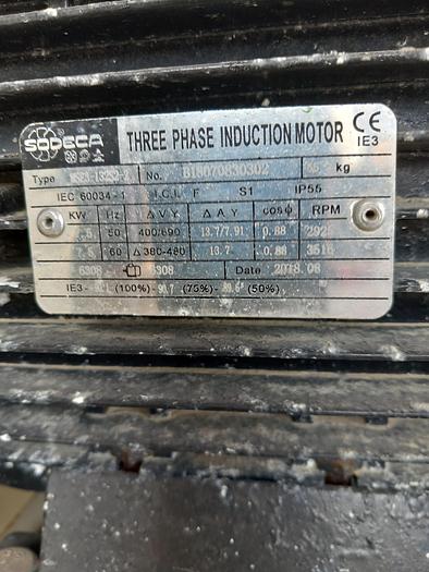 Used Ventilador Sodeca CA-172-2T-10