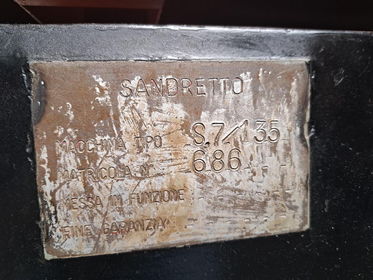 Used 1985 SANDRETTO EUROMAP 515-135 Serie 135