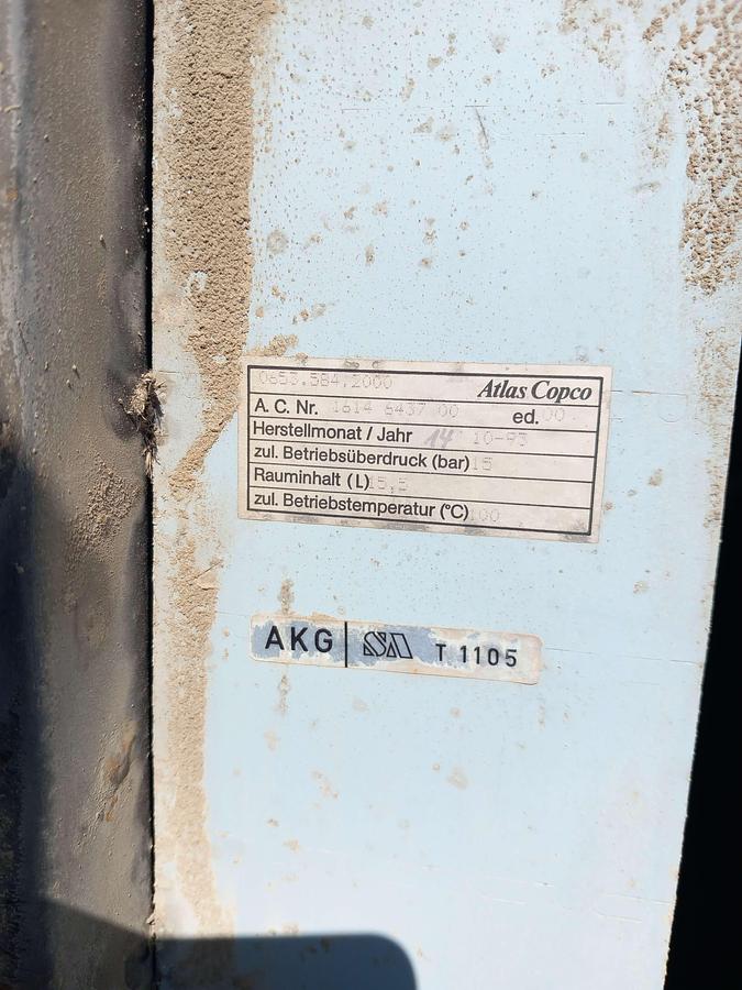 Used Compressor Atlas Copco GA132