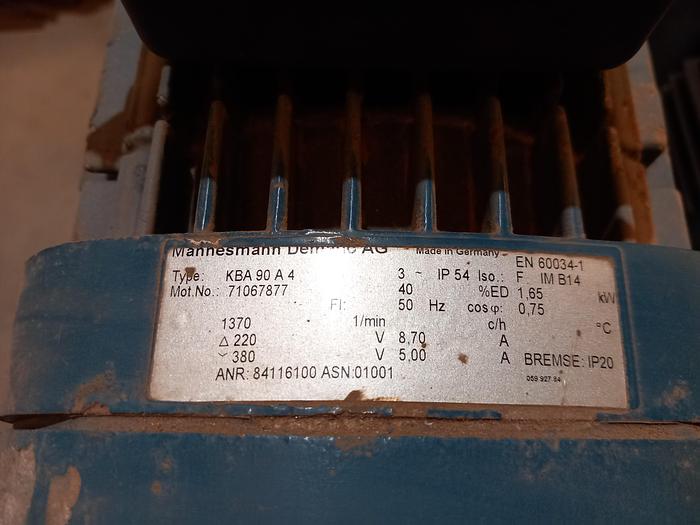 Used Motor com redutora DEMAG